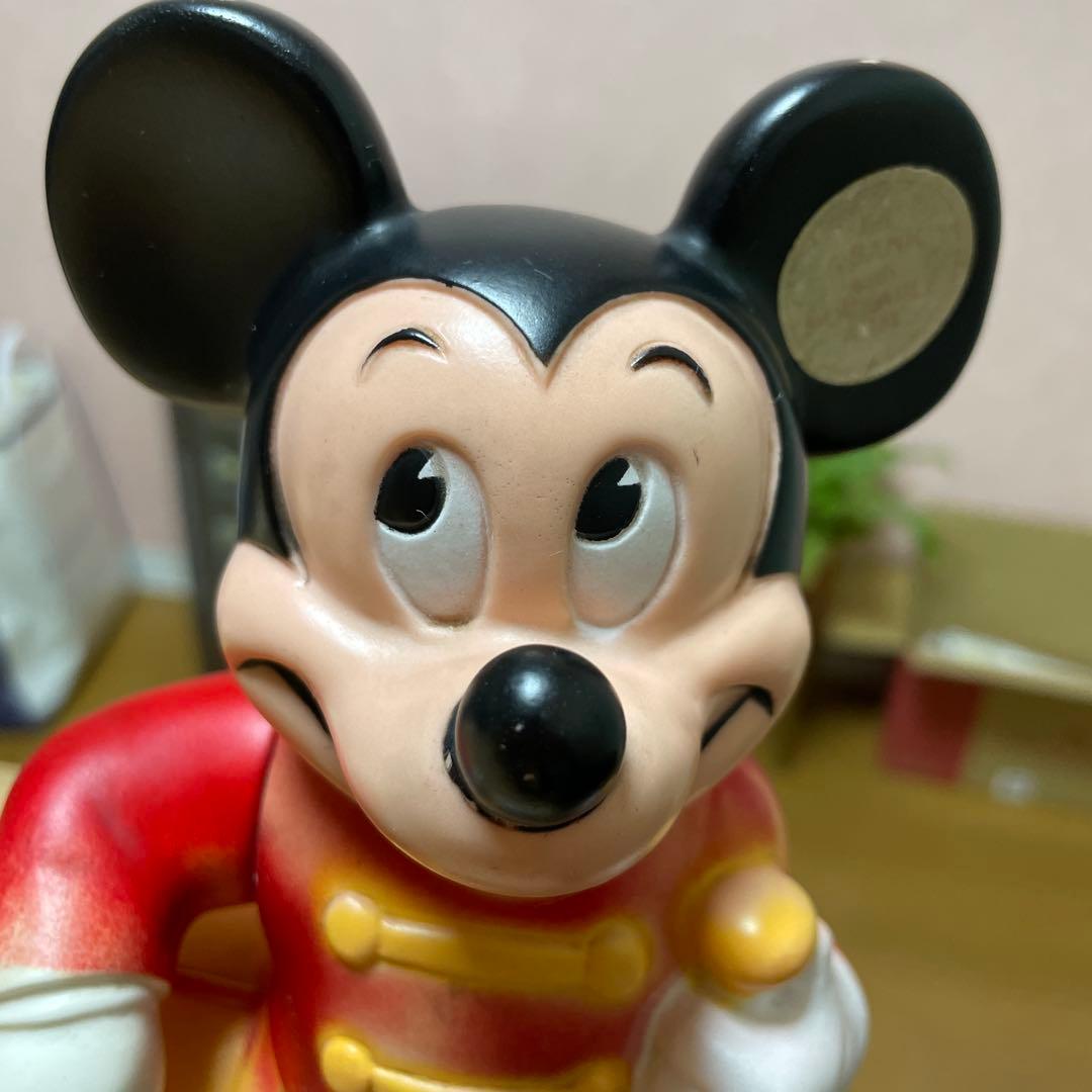 ミッキーマウス 貯金箱 1980 ヴィンテージ ディズニー ミッキー フィギュア