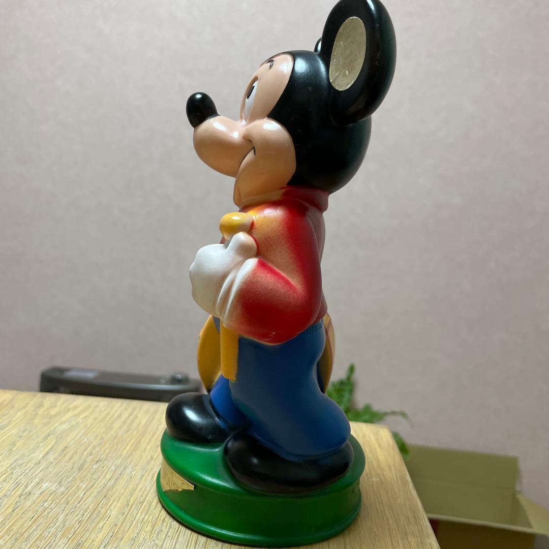 ミッキーマウス 貯金箱 1980 ヴィンテージ ディズニー ミッキー フィギュア