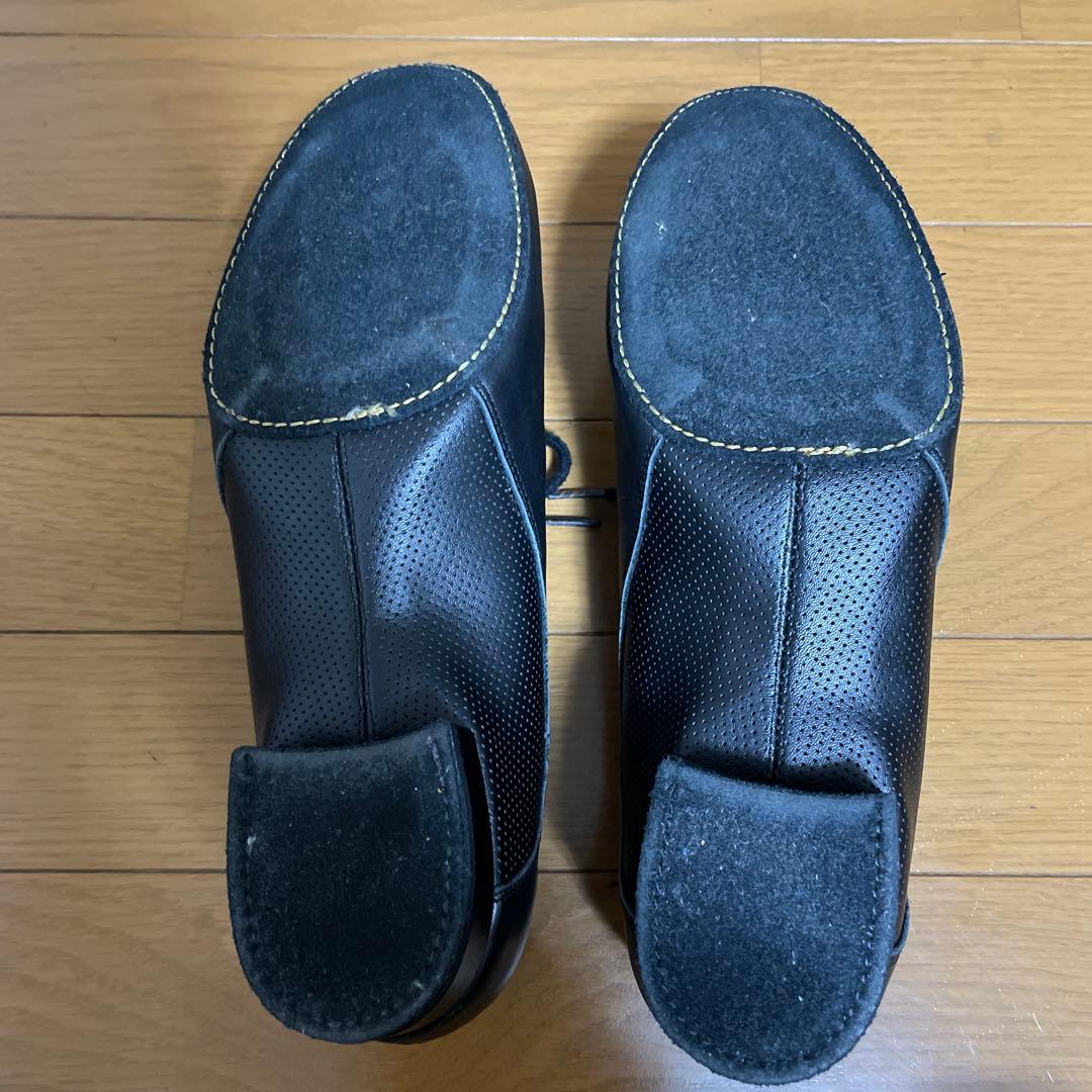 社交ダンスシューズ　メンズ　26.5cm 黒