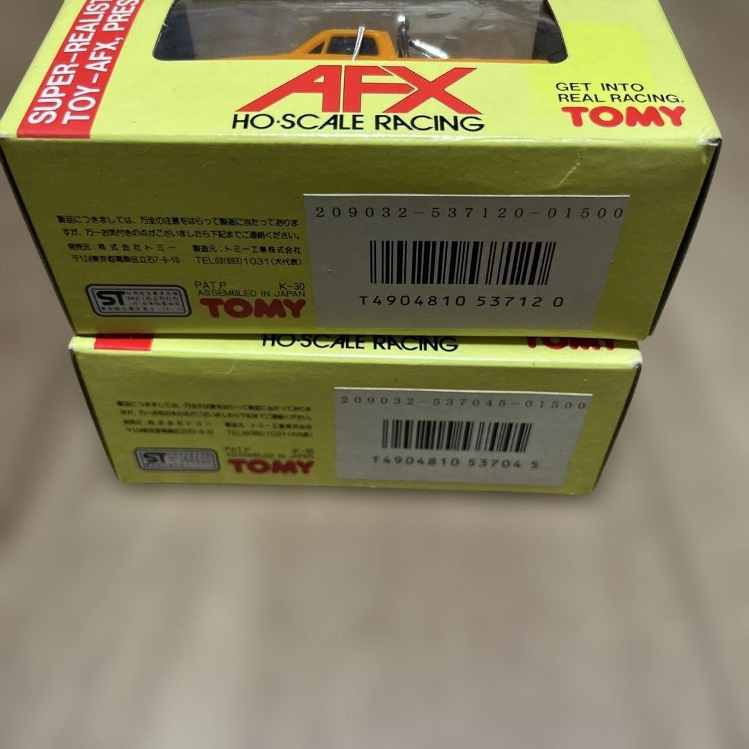 ★未走行 稀少 2台 HOスロットカー AFX TOMY
