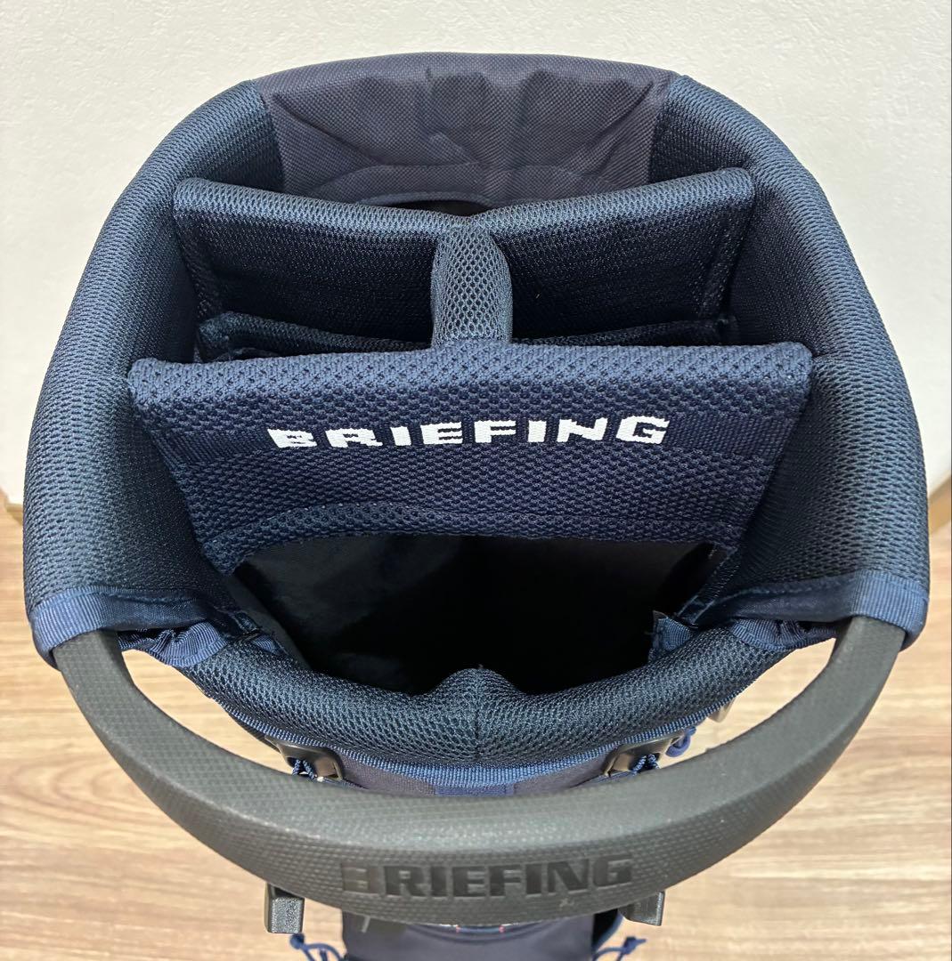 BRIEFING キャディバッグ　CR-4 #04 最新モデル（ネイビー系）