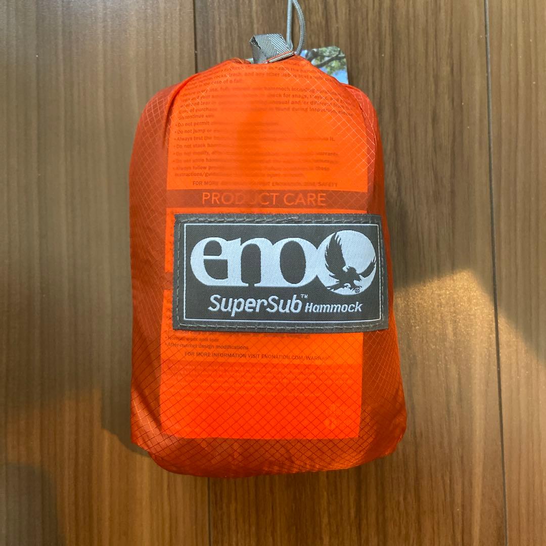 [新品未使用] eno イーノ スーパーサブ ウルトラライトハンモック