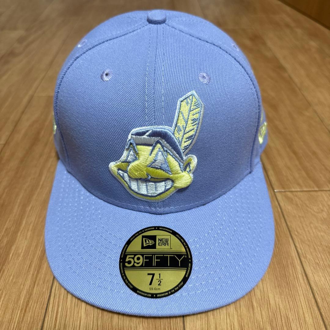 ※レア商品　New Era　インディアンス 59FIFTY キャップ 7 1/2