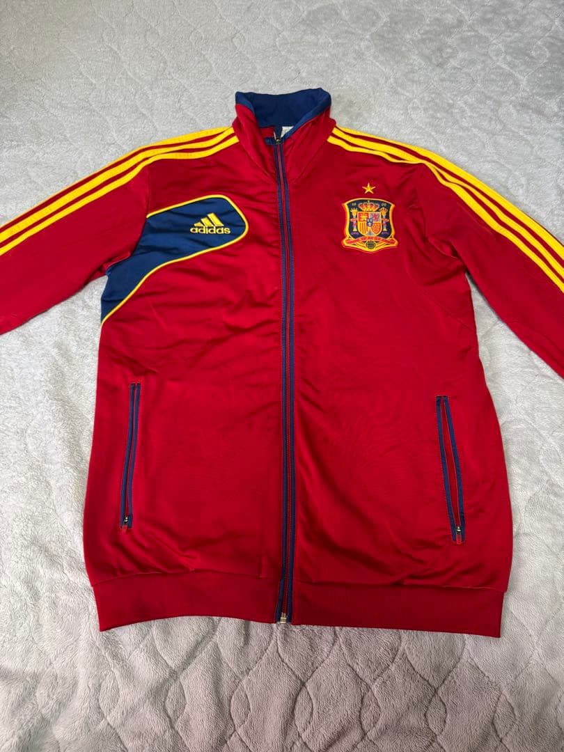 最終値下げ！アディダス　スペイン代表 adidas ジャージ上下セット　希少！O