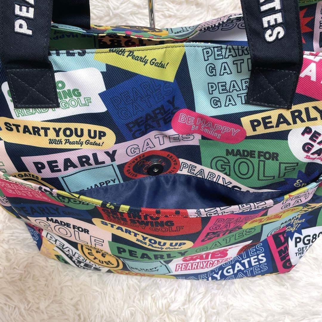 PEARLY GATES パーリーゲイツ カラフルゴルフトートバッグ ポケット