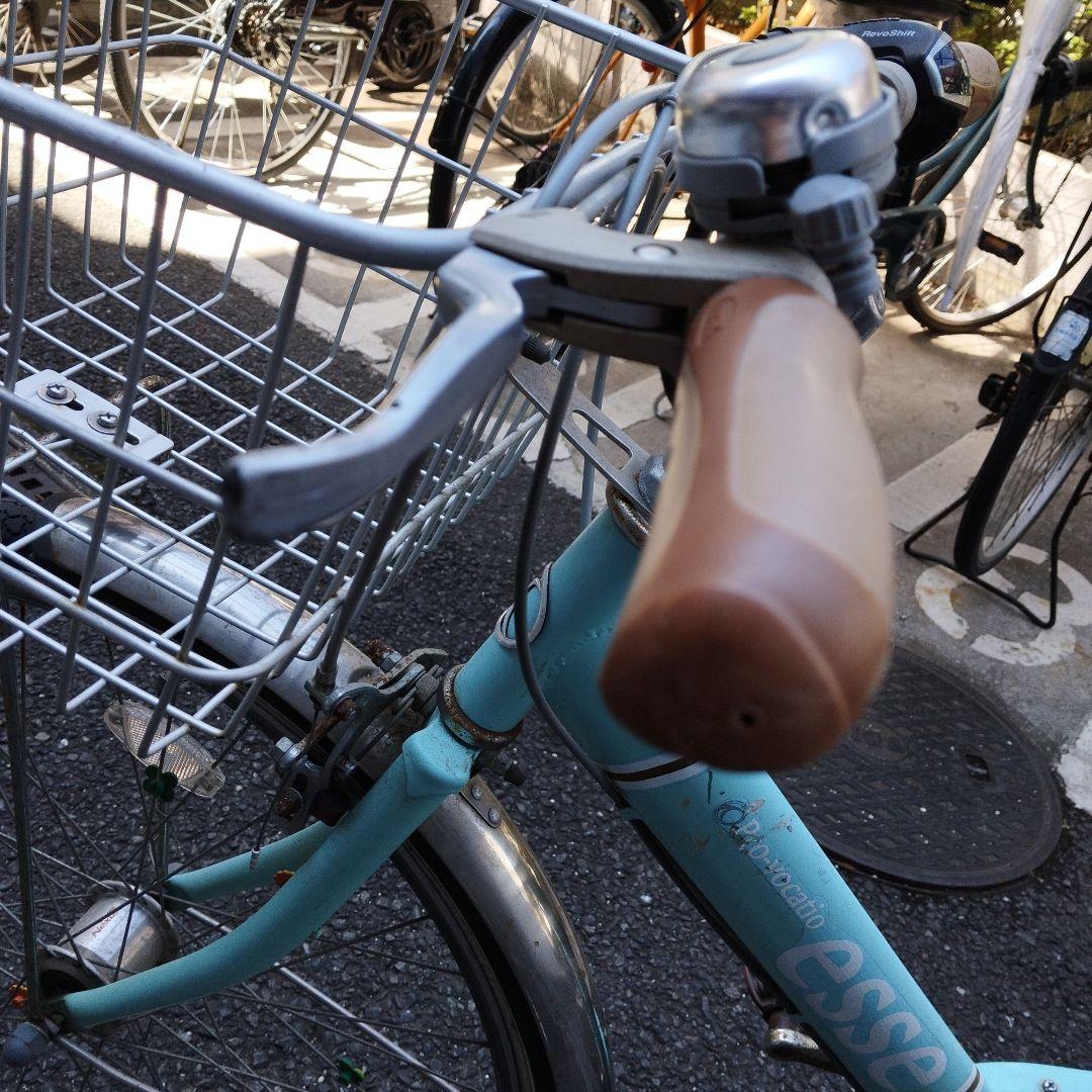 【川崎市中原区周辺　引き取り限定】子供自転車　24インチ外装6段変速　ステンレス