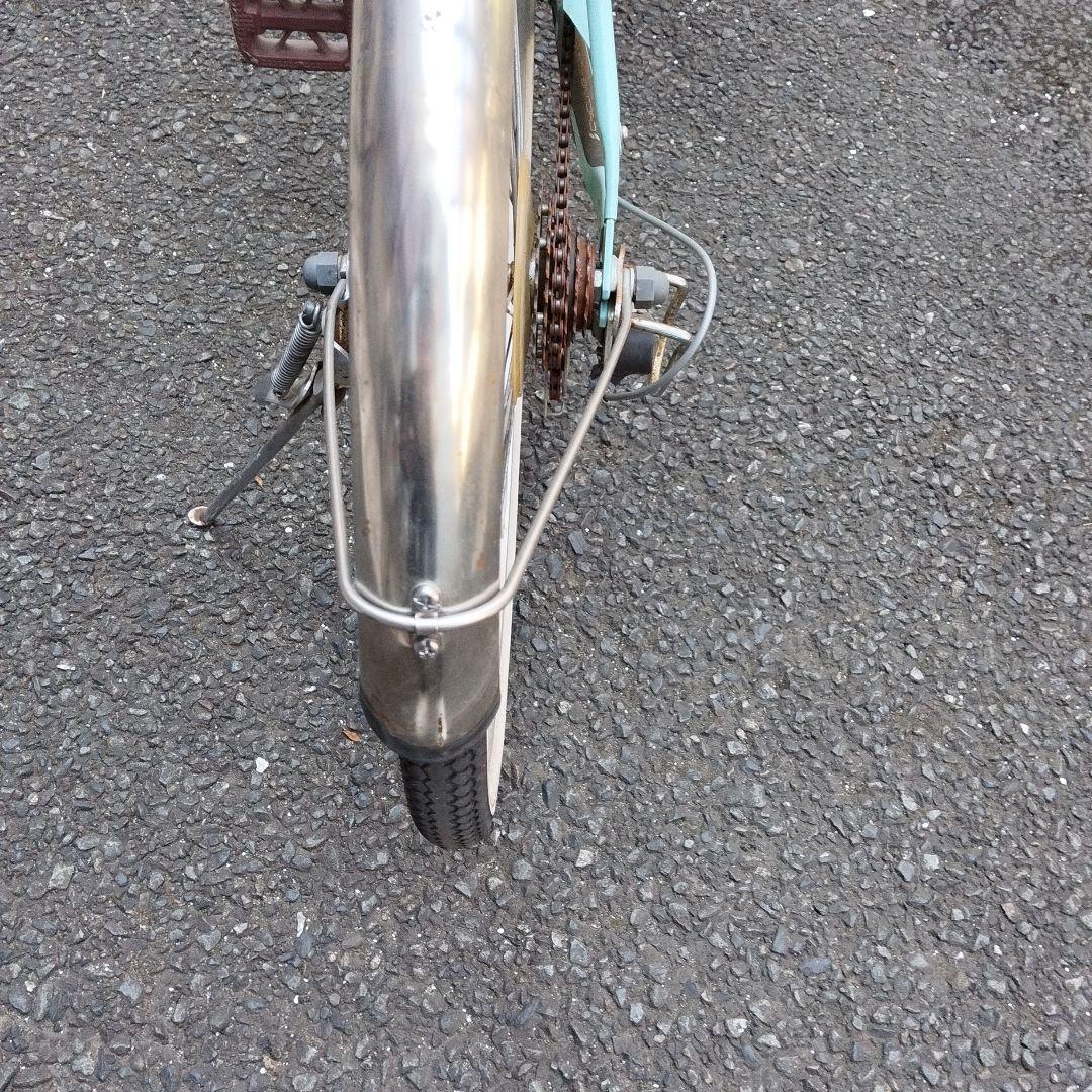 【川崎市中原区周辺　引き取り限定】子供自転車　24インチ外装6段変速　ステンレス
