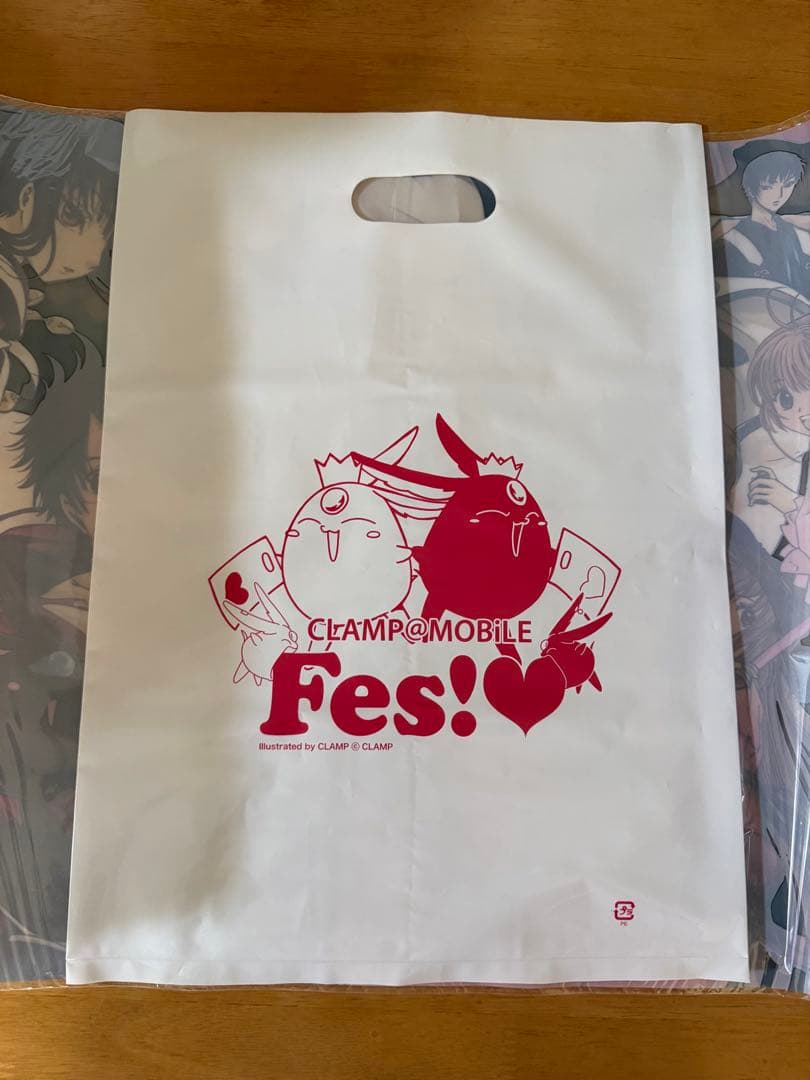 CLAMP@MOBiLE Fes 2011 限定クリアポスター