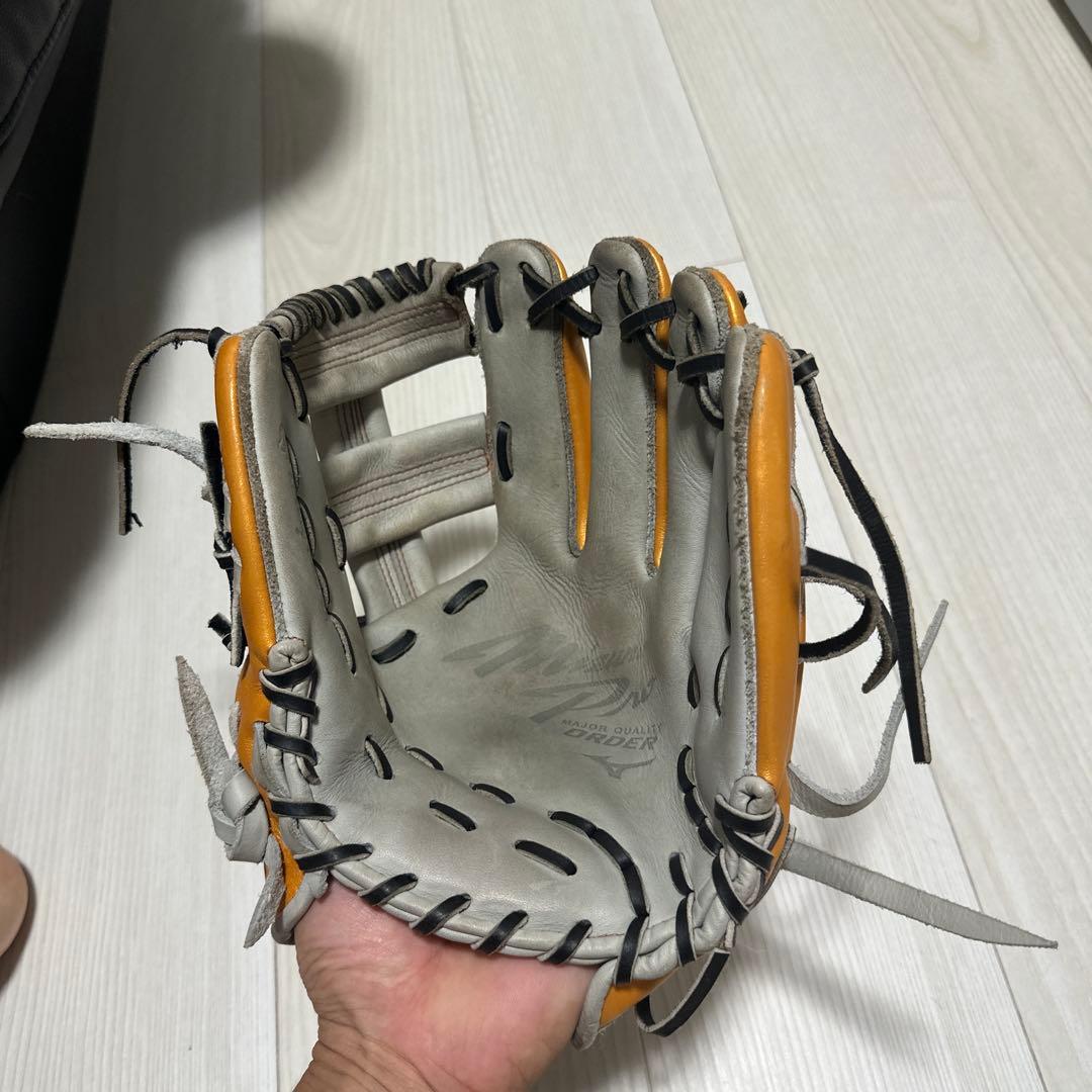 平*哉様 ミズノプロ 軟式グローブ オーダーグラブ 内野TM型