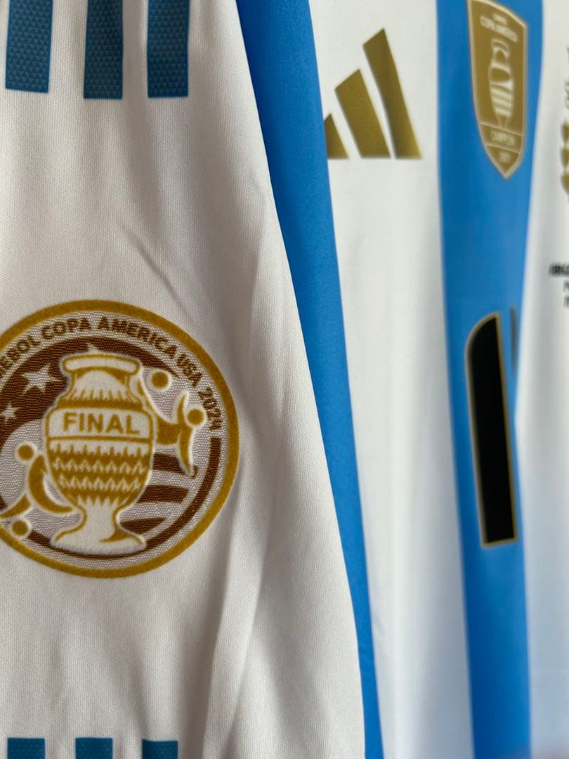 アルゼンチン代表　メッシ　ホーム　長袖　コパアメリカ決勝　新品未使用タグ付2XL