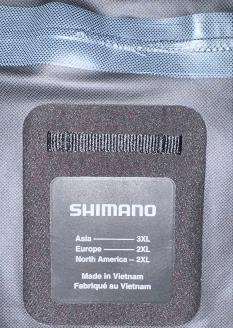SHIMANO レインウェアセット 3XL/2XL