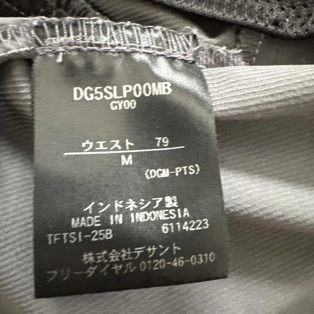 DESCENTE GOLF デサント ゴルフ パンツ春夏 メンズ M グレー