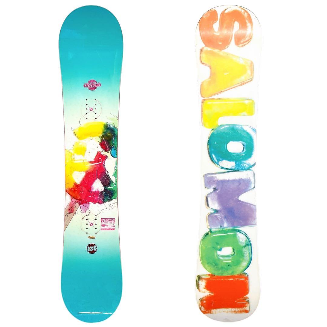 【4点セット】レディーススノーボード SALOMON OH YEAH 138cm