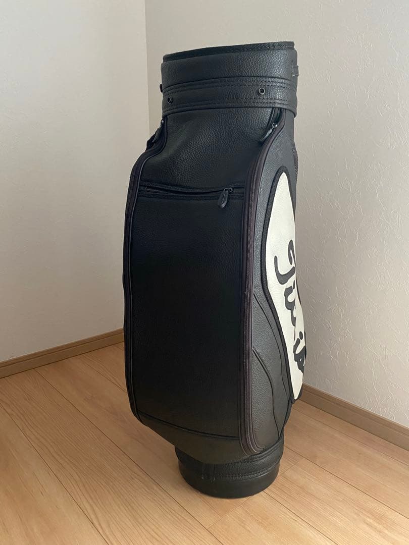 【美品】Titleist タイトリスト キャディバッグ 黒/白