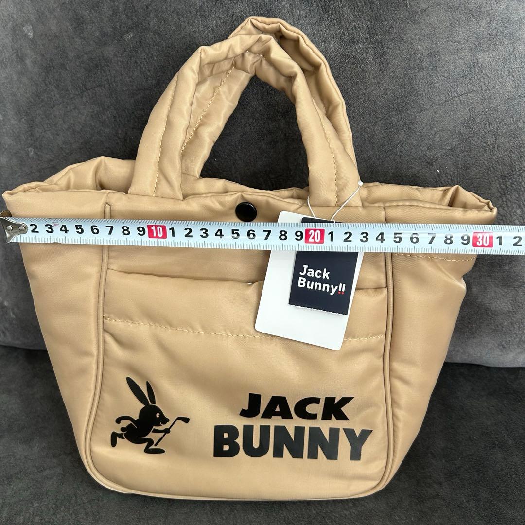 【新品】ジャックバニー　カートバッグ　ベージュ