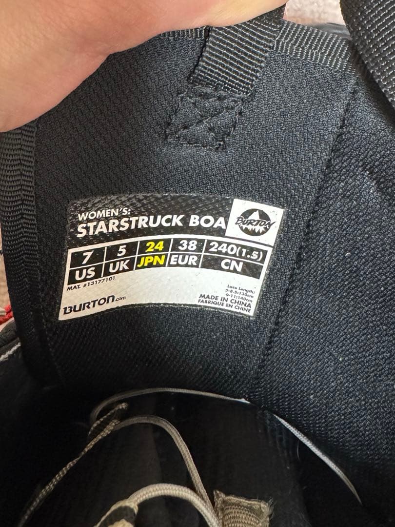 Burton Starstruck BOA スノーボードブーツ 24.0cm