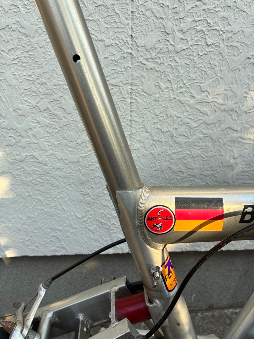 BD-1 折りたたみ自転車 シルバー【ジャンク品】