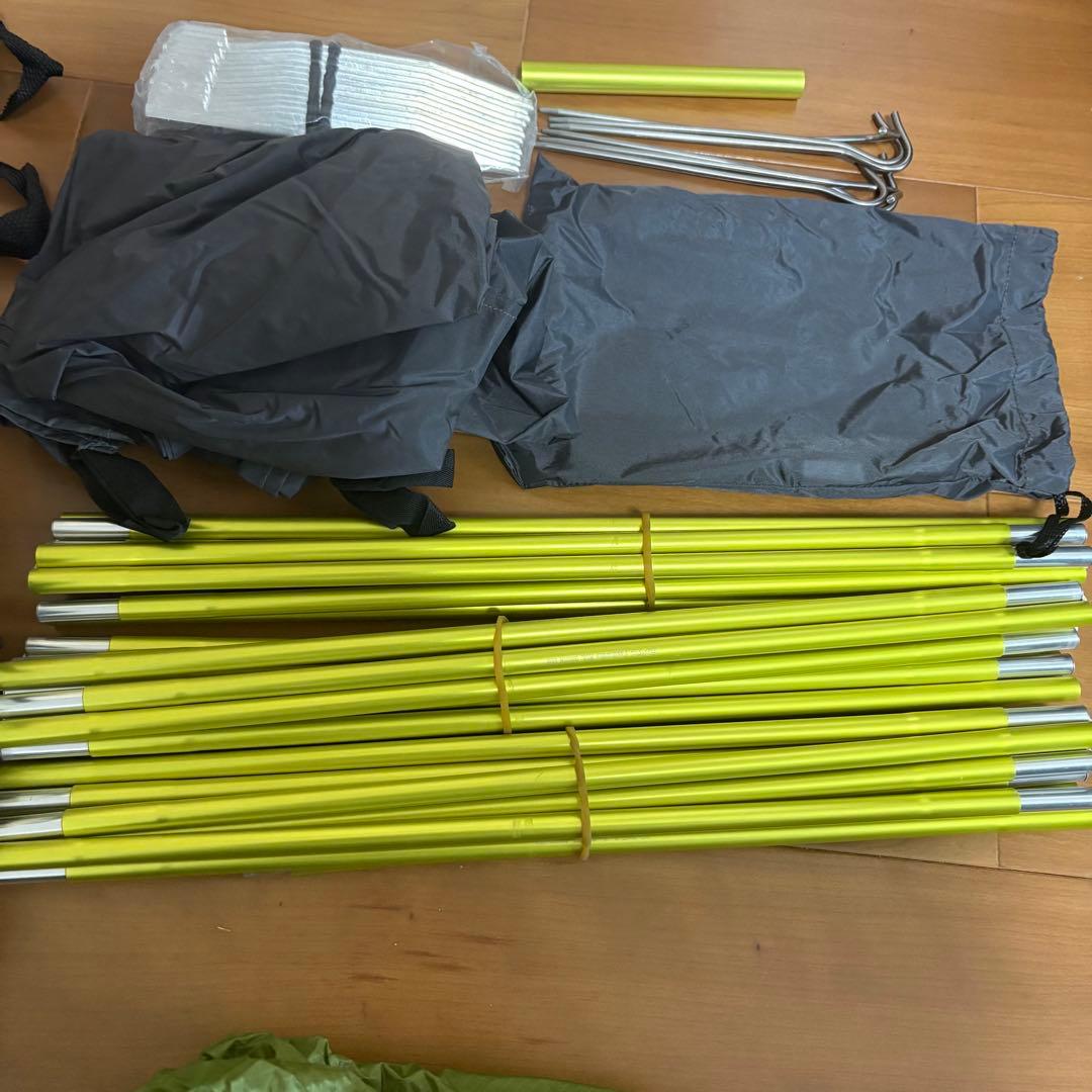 RIPEN DOMA DOME LIGHT テントキャンプ 登山 グリーン2人用