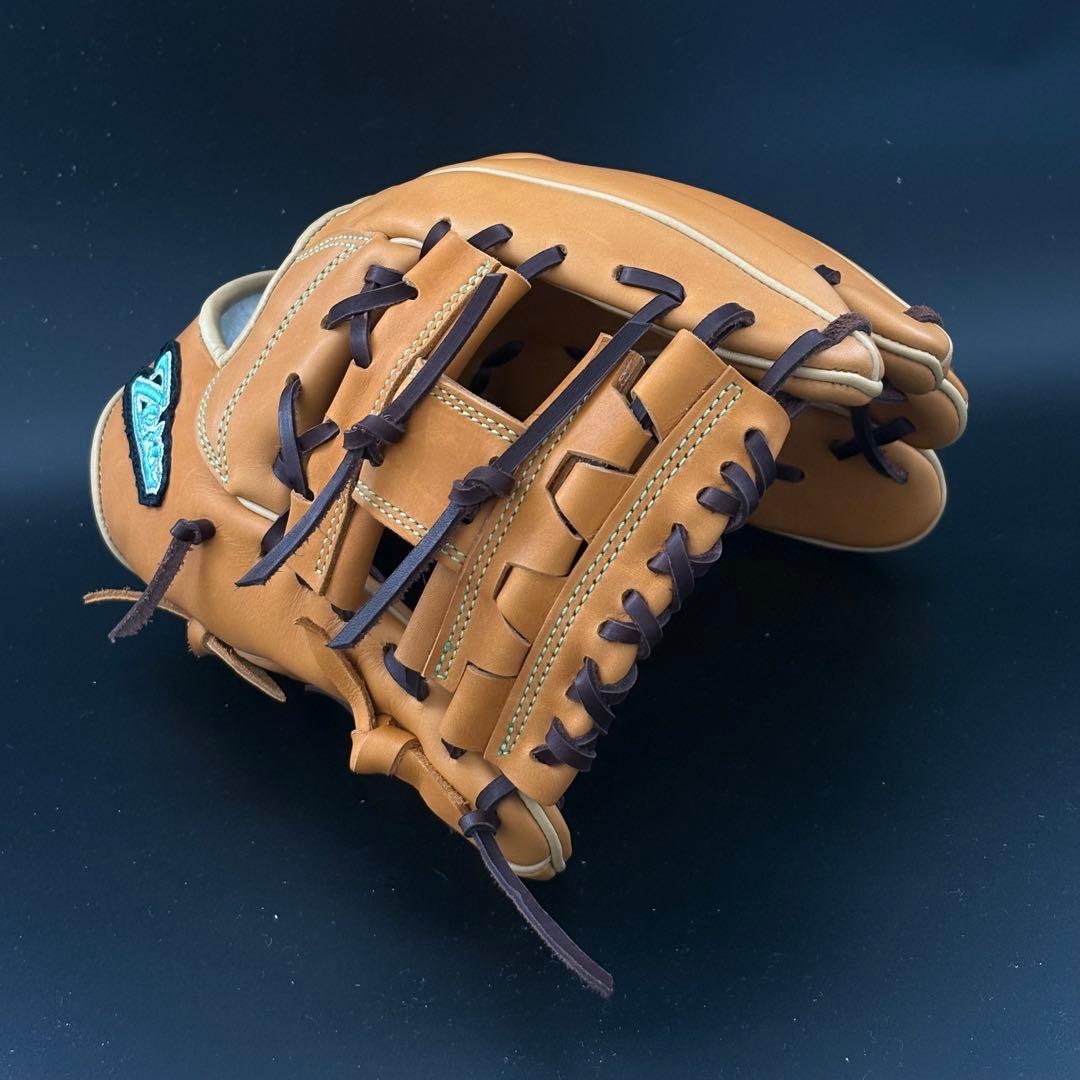 新品　硬式軟式兼用　内野手用グローブ　中学軟式野球対応