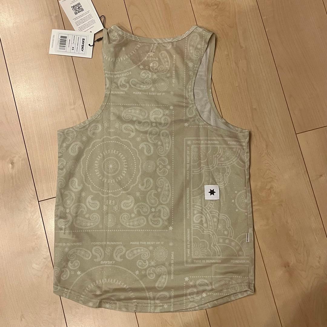 saysky ペイズリー シングレット