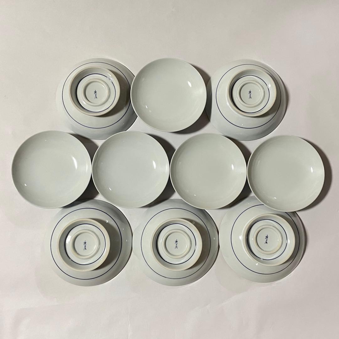 有田焼　蓋付き煮物椀　5客セット