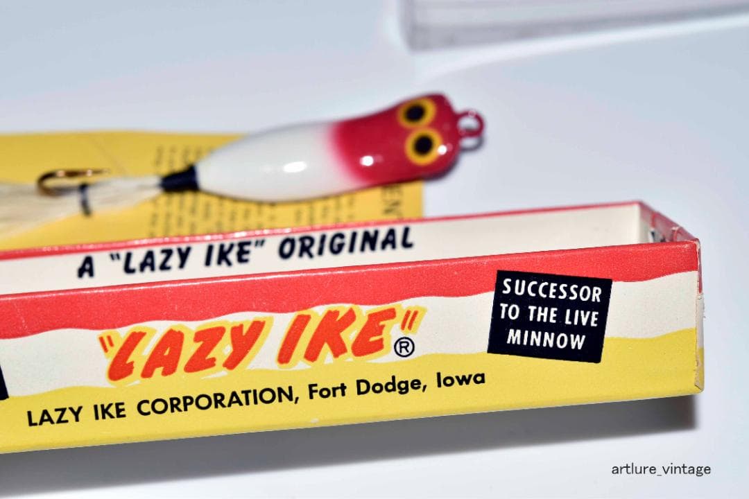ヴィンテージルアーlazy ike lively c1960 4785-204