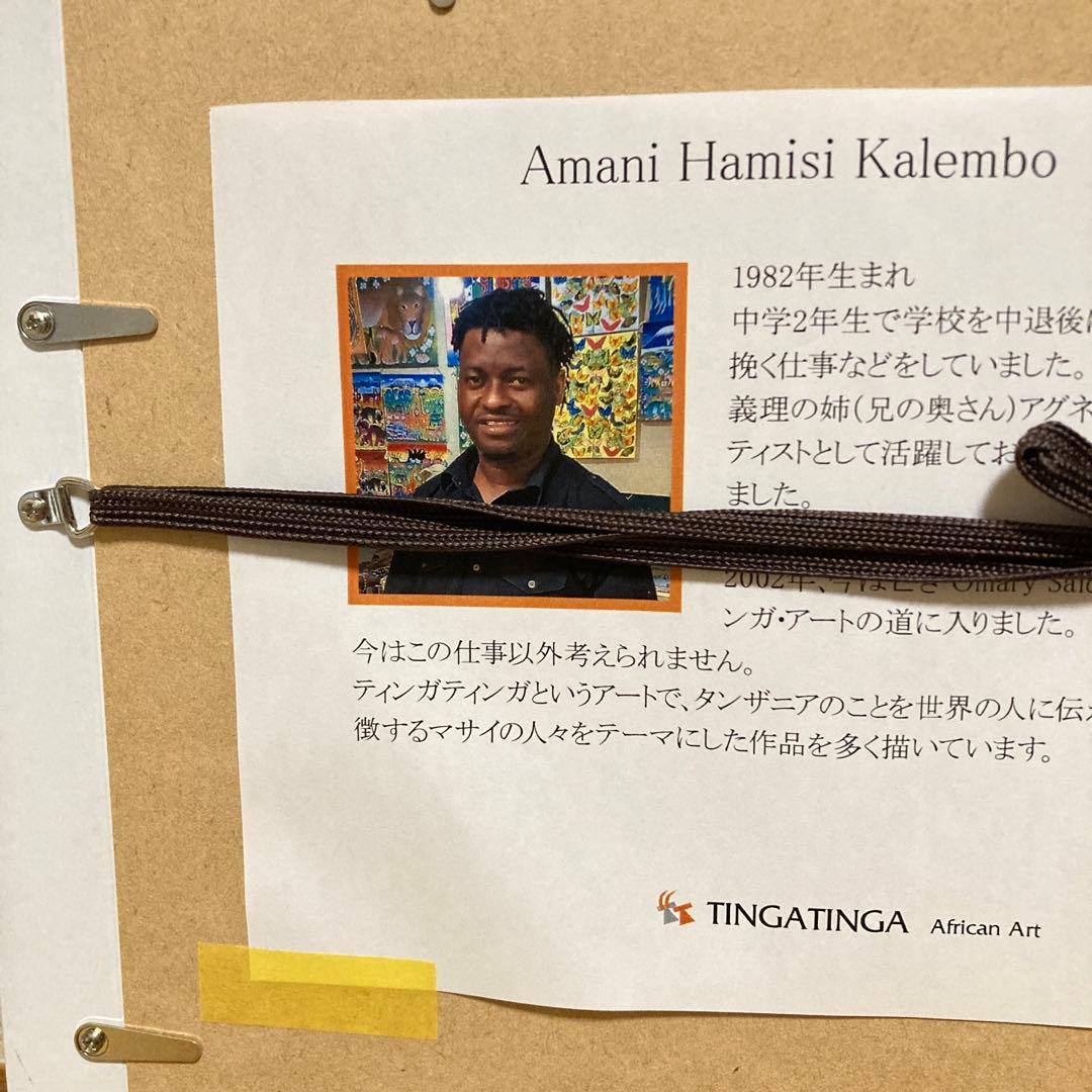 ティンガティンガ　TINGATINGA Amani アマニアフリカンアート