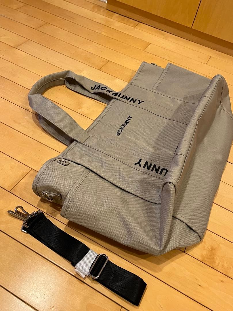 JACKBUNNY ゴルフバッグ ベージュグレー