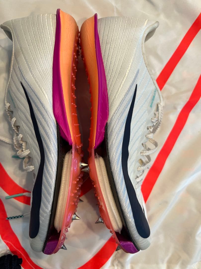 Nike 陸上スパイク　マックスフライ2 ホワイト　24cm