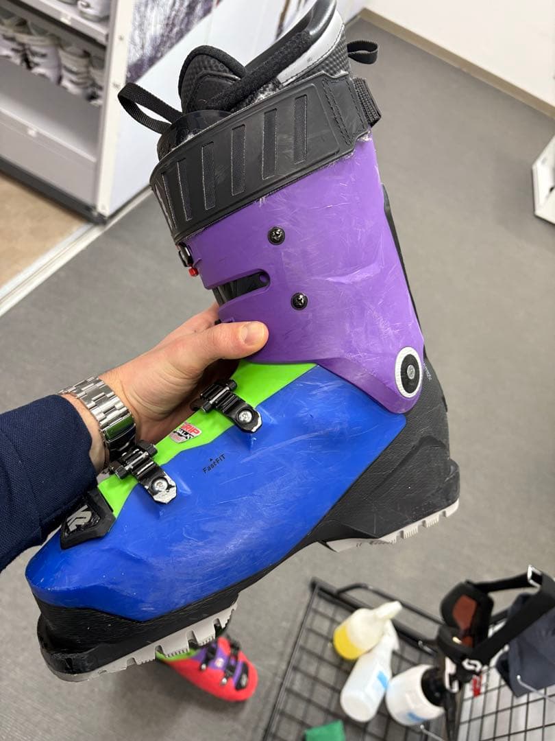 K2 Recon 120 Plus GripWalk スキー用ブーツ 赤/緑