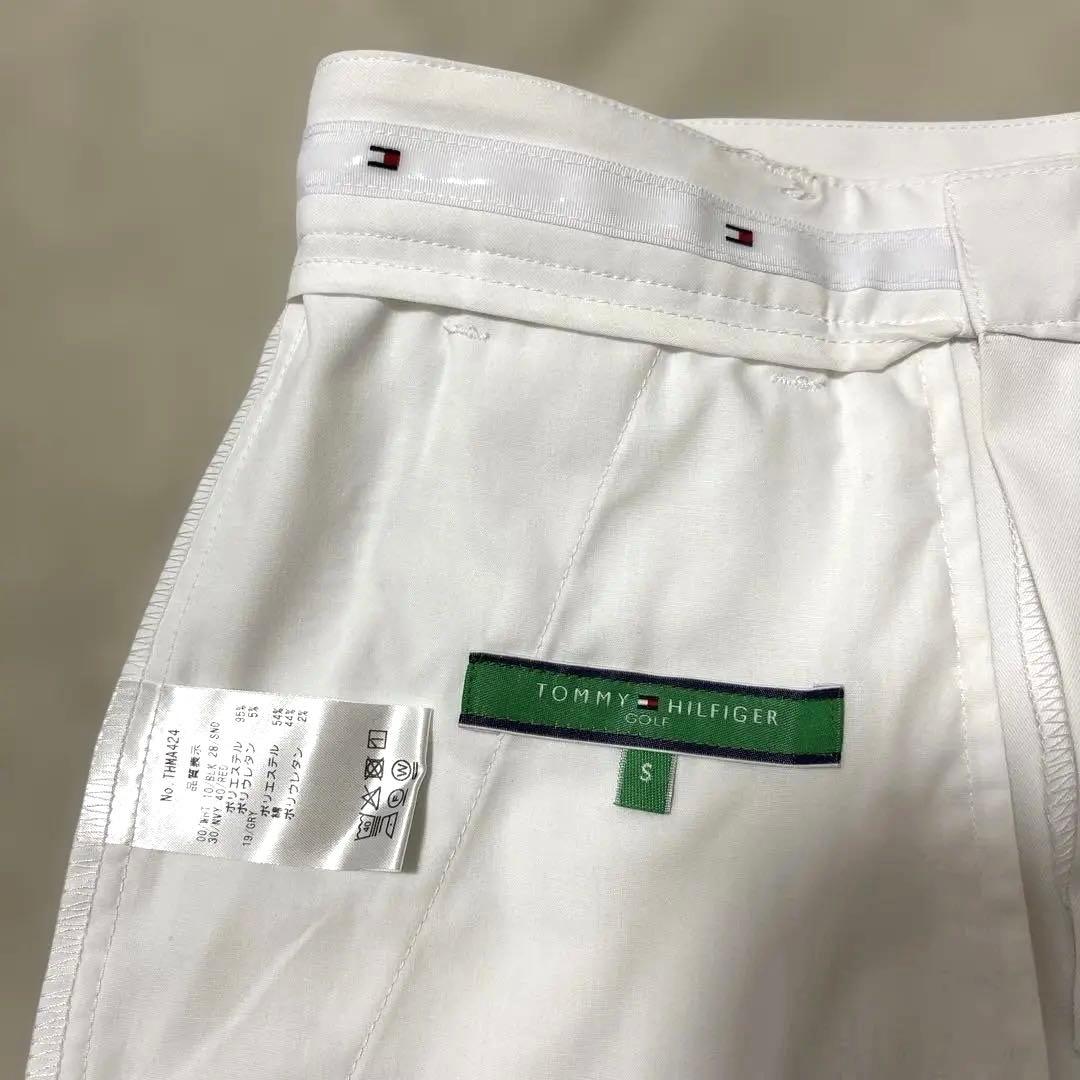 新品☆ HILFIGETメンズ　ゴルフパンツホワイト　S