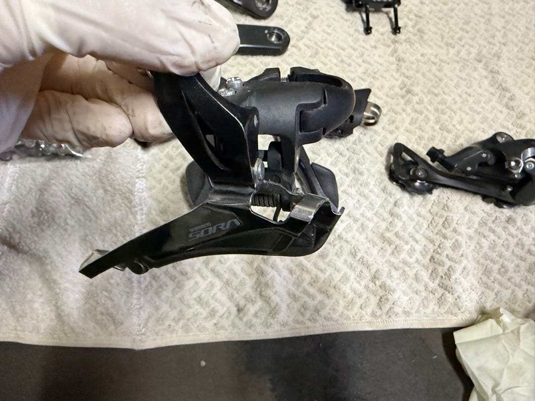 SHIMANO SORA R3000系コンポセット ディスクブレーキ用 2×9速