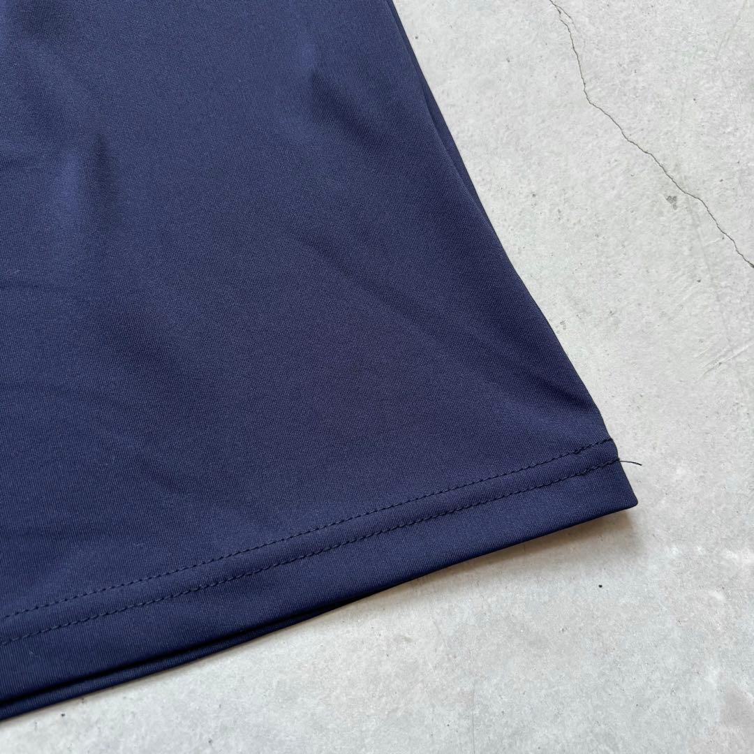【美品】Jun&Ropé ジュン&ロペ モックネック 長袖プルオーバー ネイビー
