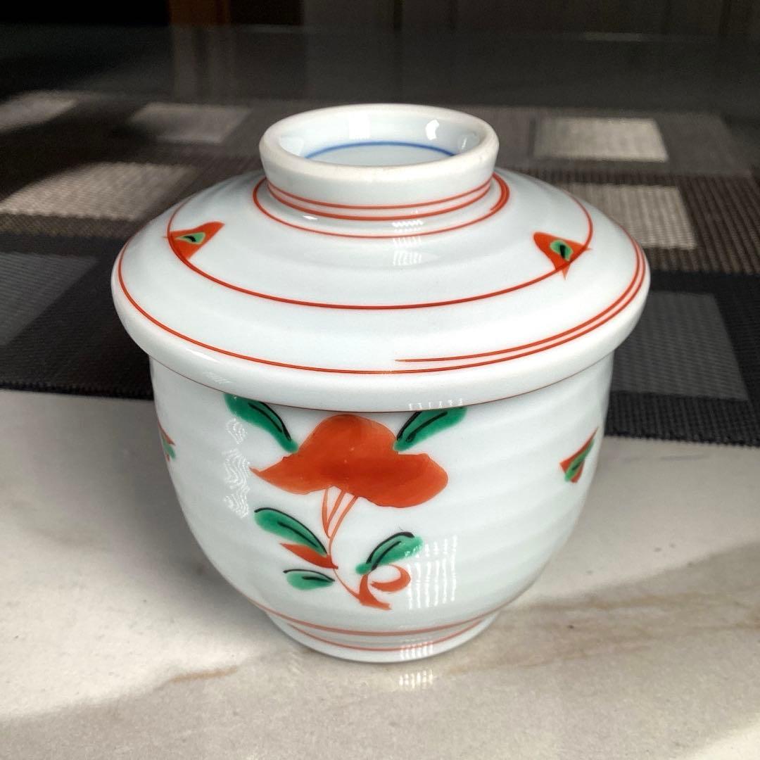 有田焼　胡窯　茶碗蒸し器　5客