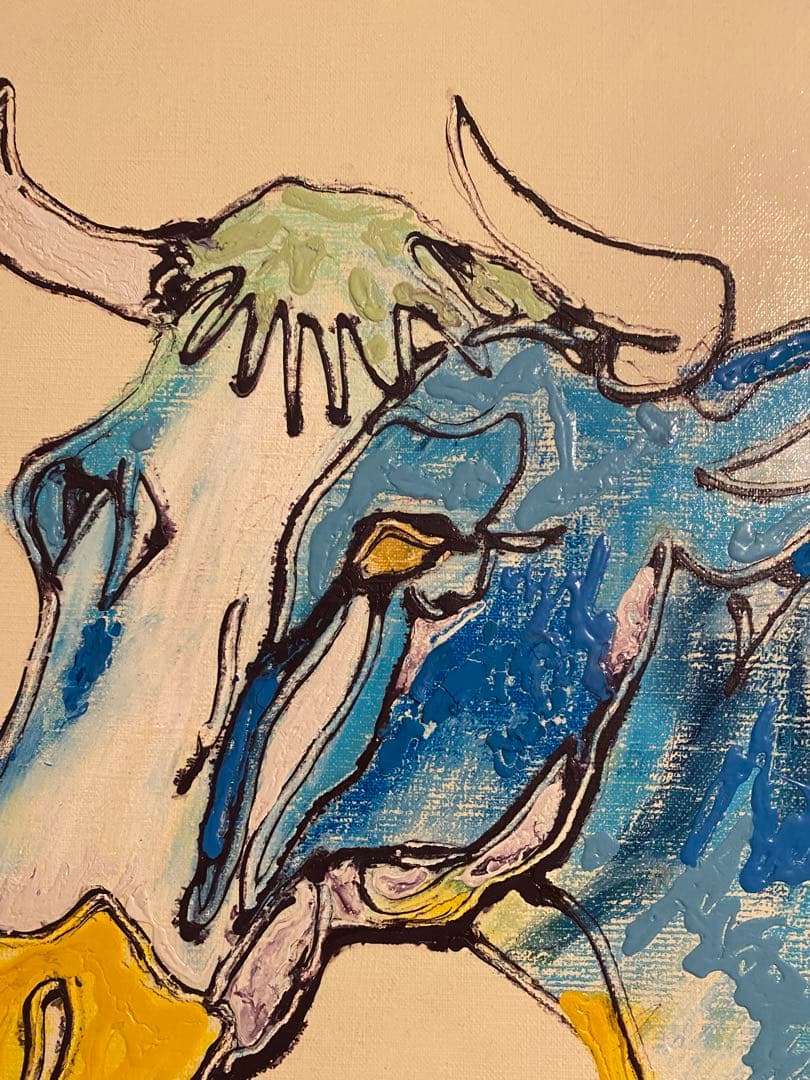 北村直登　原画　牛