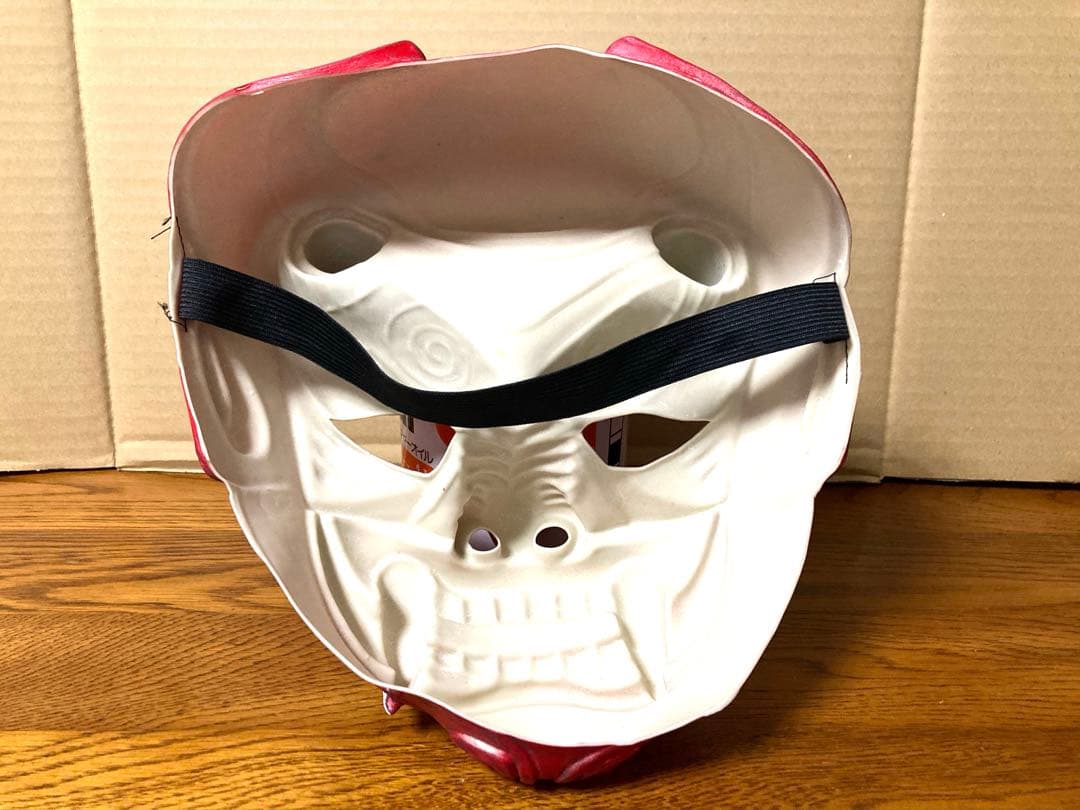 希少 般若 赤鬼 エンマ大王 マスク ハロウィン コスプレ 仮装