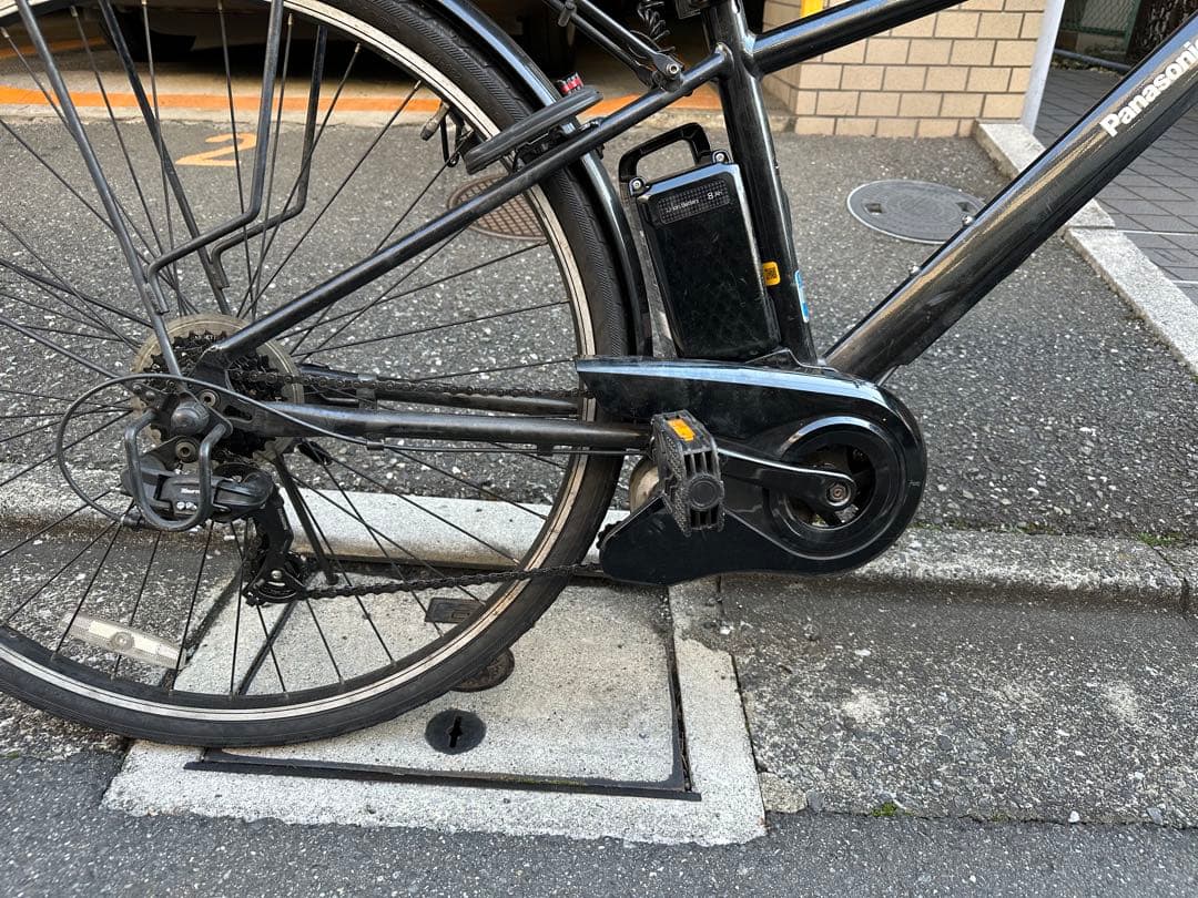 Panasonic ベロスター電動アシスト自転車 黒　引き取り希望　新宿区