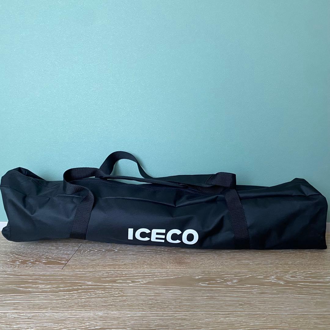 ICECO 4段階リクライニング式折りたたみハイバックチェア（ロースタイル）