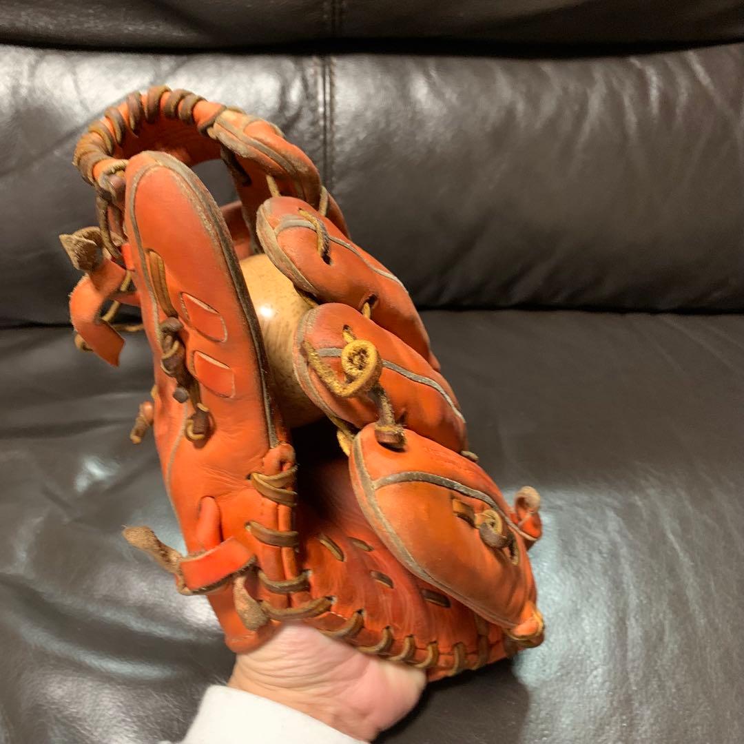 ミズノ　グローバルエリート　軟式内野手用グローブ