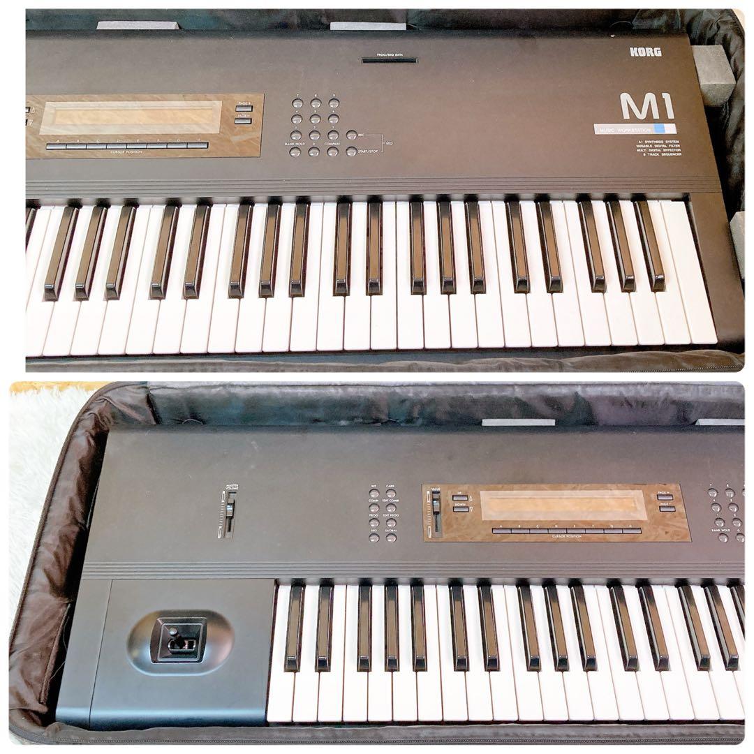 KORG M1 シンセサイザー　ミュージックワークステーション　ケース付き