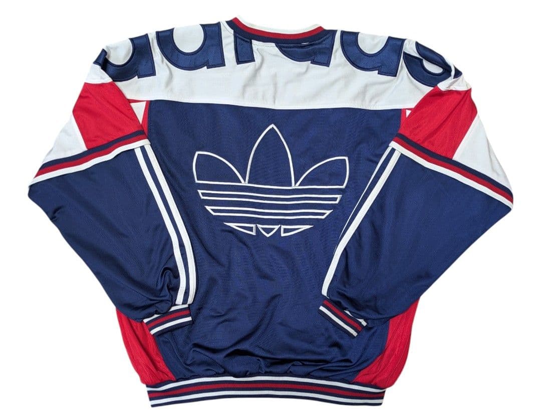 【美品】激レアadidas 90s フルジップジャージ万国旗タグ 3色　Y2K