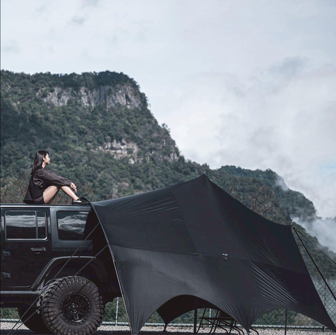 テント・タープ HELLOS Butterfly TARP khaki