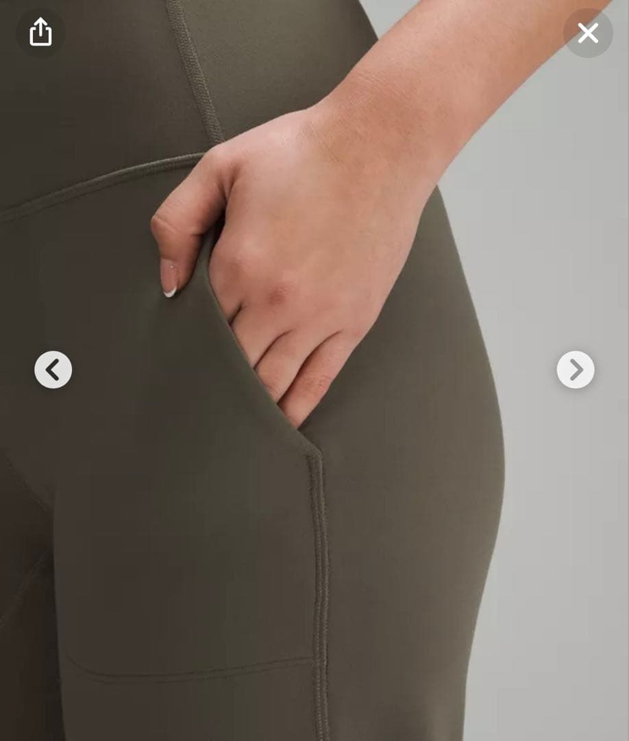 Lululemon Align™ハイライズワイドレッグパンツ アジアフィット