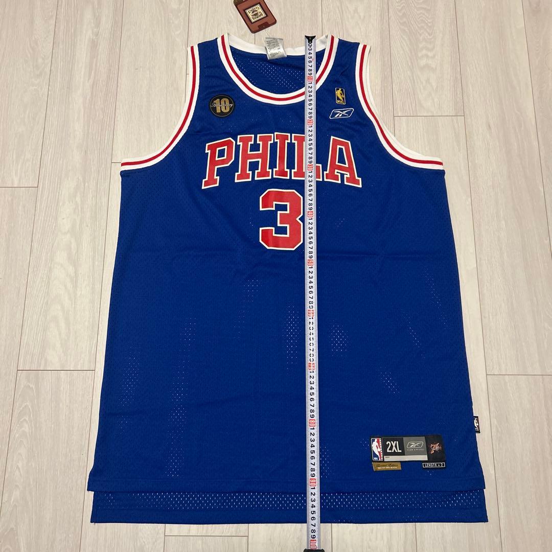 PHILA 3 IVerson アレン・アイバーソンユニフォーム 2XL