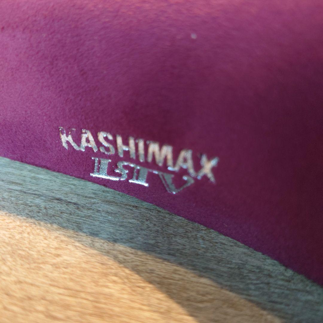 KASHIMAX ボルドーレッド バックスキンサドル 未使用品