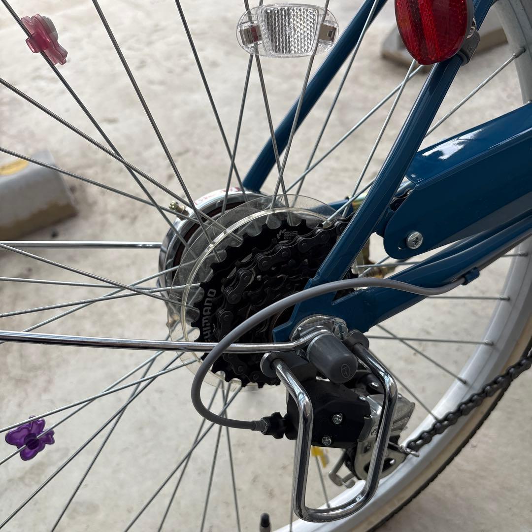 子供用自転車 22インチ ダカラットアンジュ ブルー アサヒサイクル購入
