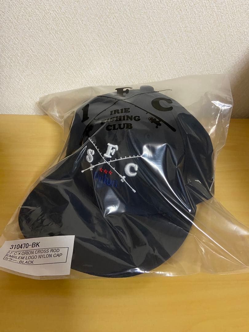 アイリーフィッシングクラブ　トリプルコラボキャップ　　黒