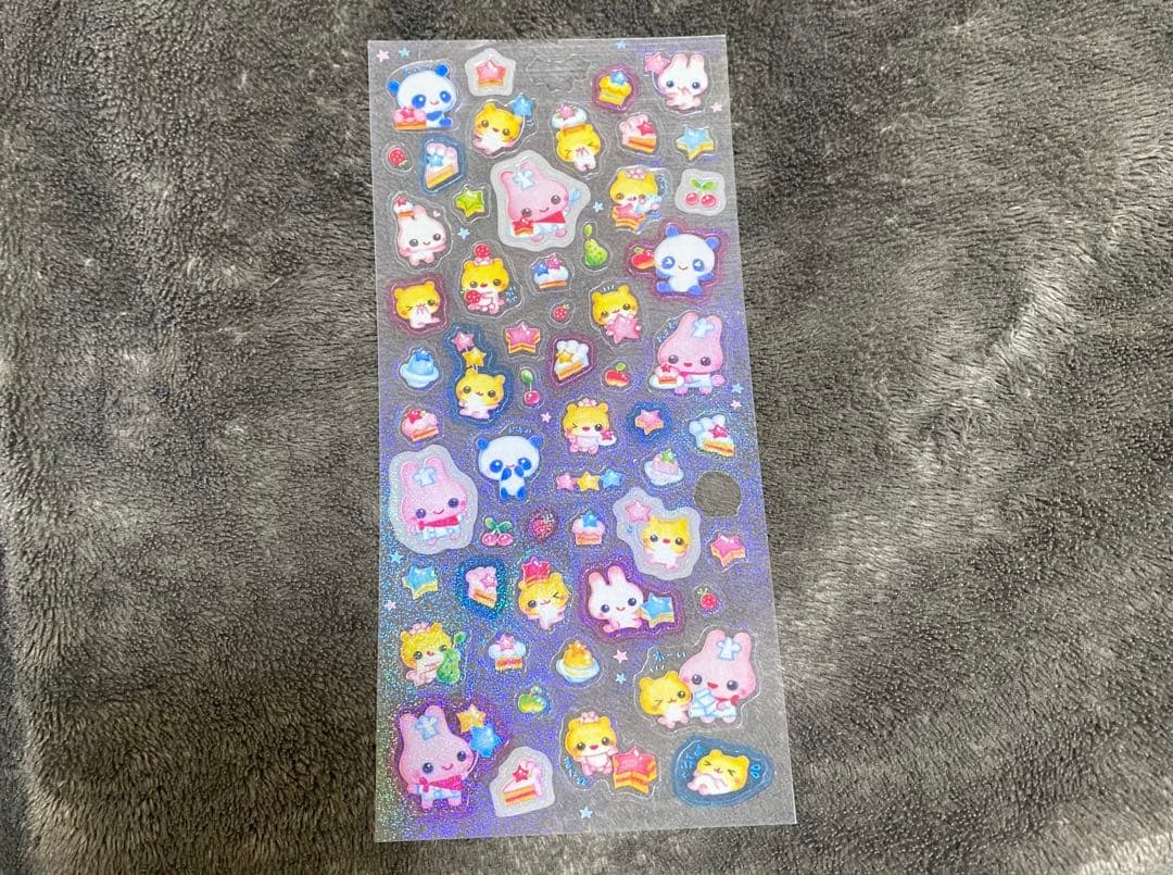 平成レトロ　シール　星のケーキ屋さん