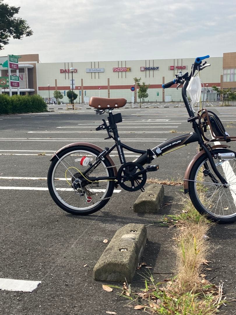 個人、折りたたみ自転車「active style.apple」spdペダル専用車