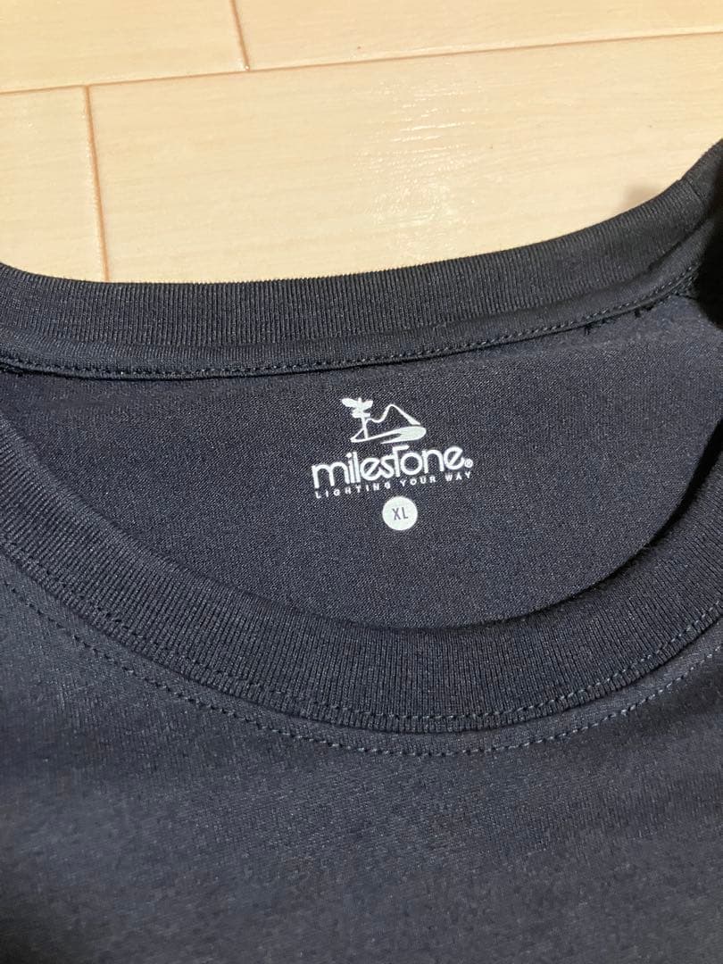【室内着用1回】マイルストーン　ジェリーマルケス　Tシャツ　XL ブラック